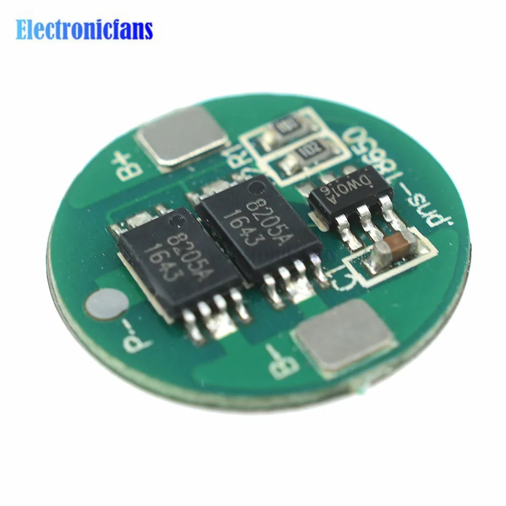 5pcs Dual MOS Battery Protection Board 18650 Lithium Battery Charging Protect Module Overcharge Overcurrent Protection