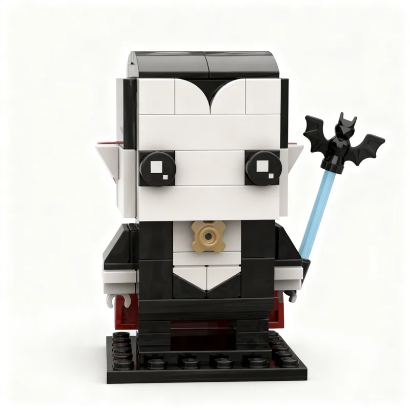 153pcs MOC Brickheadz Nasty Nick Garbage Pail BricKidz Model Building Blocks Toy Architecture Christmas Gifts Idea DIY Creative