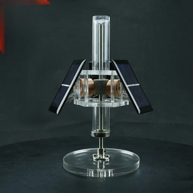 

Maglev solar motor, three-sided vertical brushless motor