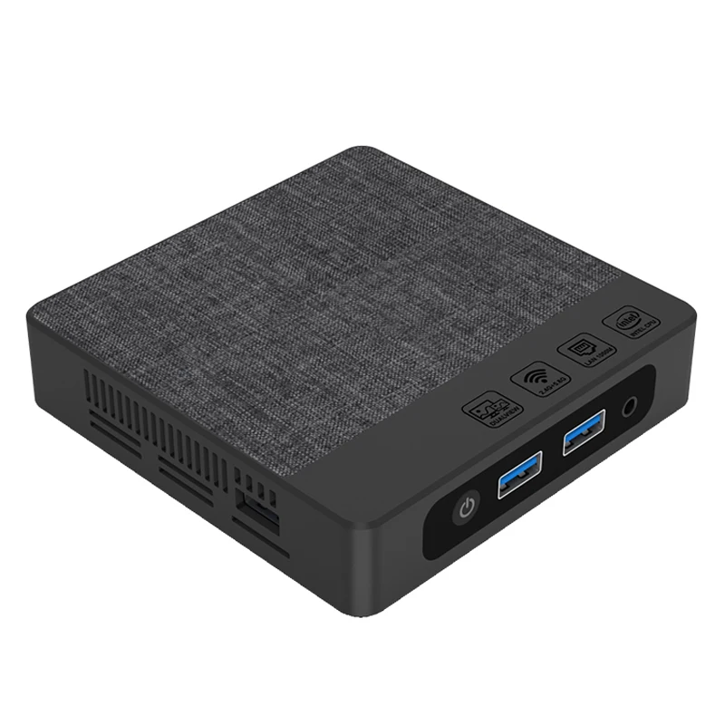 Fanless Palm Mini PC Intel GEMINI LAKE N4000 6G LPDDR4 64G EMMC Windows11 Dual HD-MI Bluetooth Mirco Computer TV BOX little PC