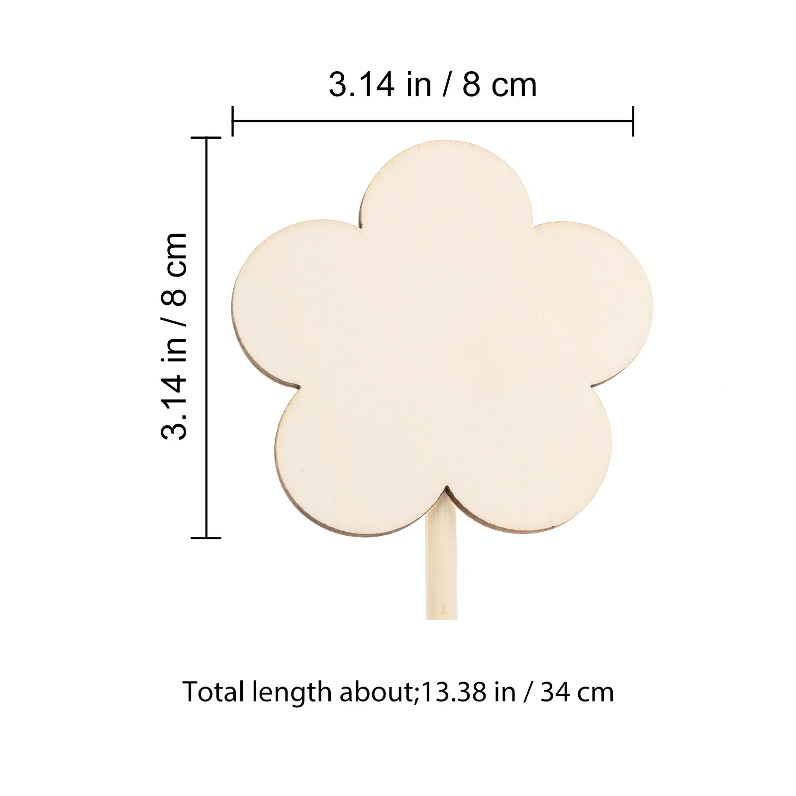 Conjunto de 8 Varinhas de Fada de Madeira DIY para Crianças, Atividade de Artesanato para Meninas, Estimula o Desenvolvimento Cerebral, Ideia de Presente