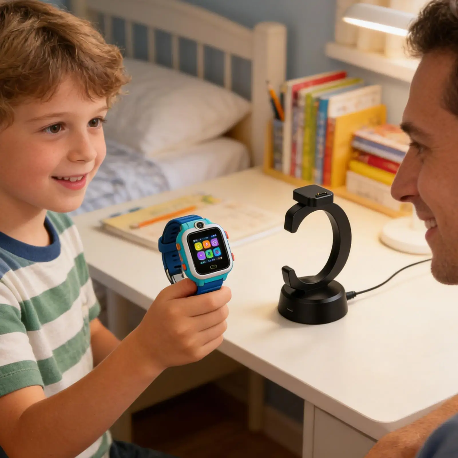 

Беспроводная зарядная станция C-образной формы для Xplora X6 Play/Xplora X6 Pro, подставка для зарядки часов для детей, школьников, спортсменов