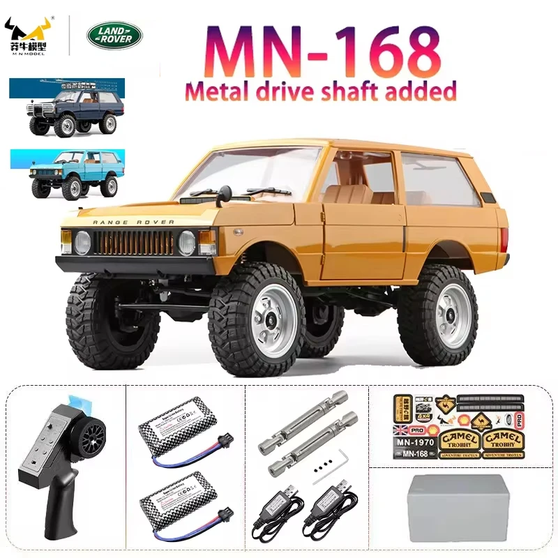 

MN168 New 1:12 First Generation Range Rover Rc Remote Control Vehicle All Terrain Crossing Climbing Vehicle with Door Bridge