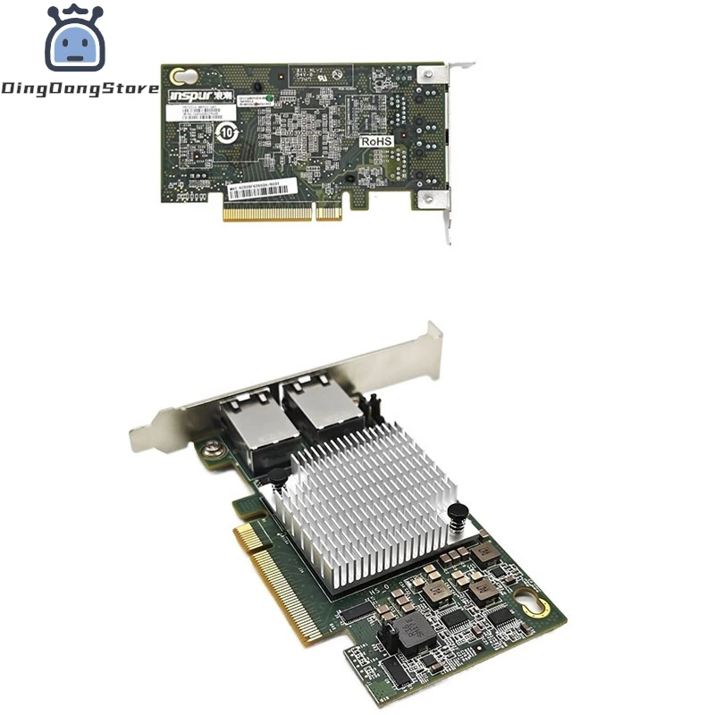 10G Dual-port Ethernet Card 10G X540-T2 PCIE-X8 Network Expansion Adapter Dual-port Network Card Suitable For Multiple Systems