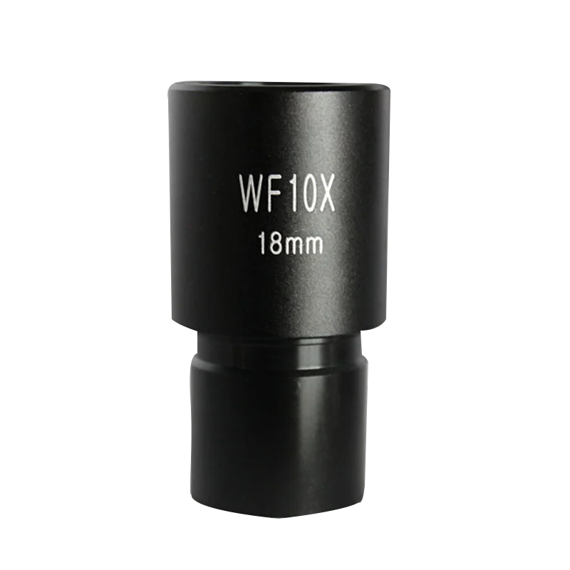 WF10X 18mm okular mikrometer lensa mata untuk mikroskop biologi 23.2mm dengan skala