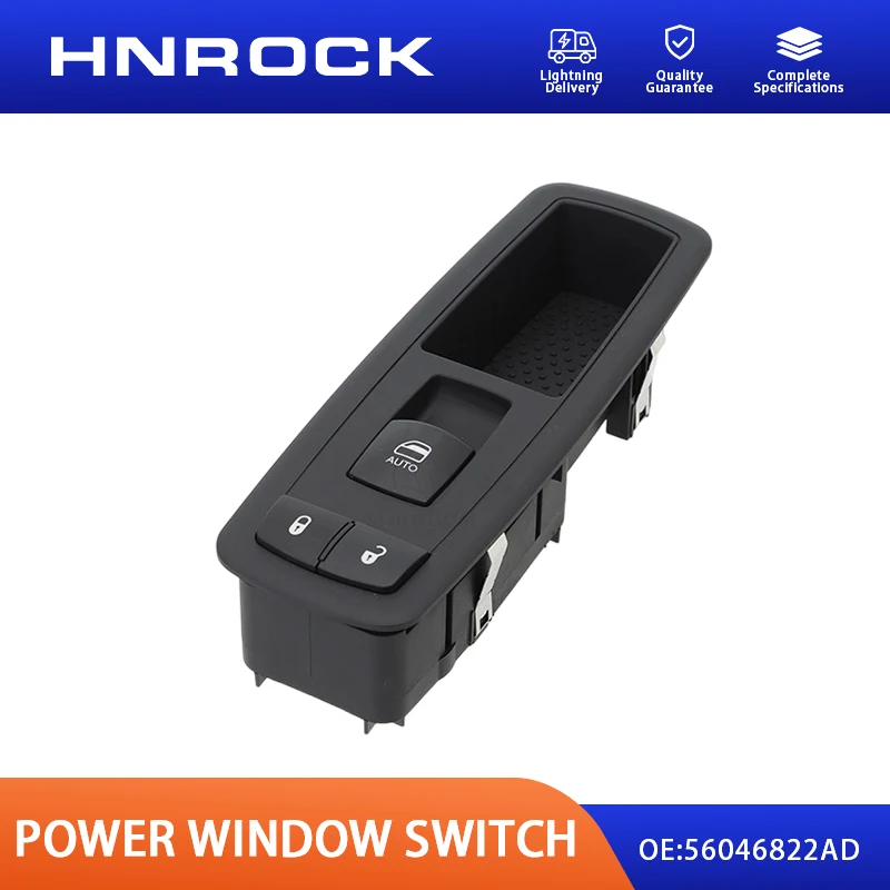 NEW HNROCK 56046822AD Glass Lift Switch for Dodge, Chrysler, Jeep Electric Master Window Switch