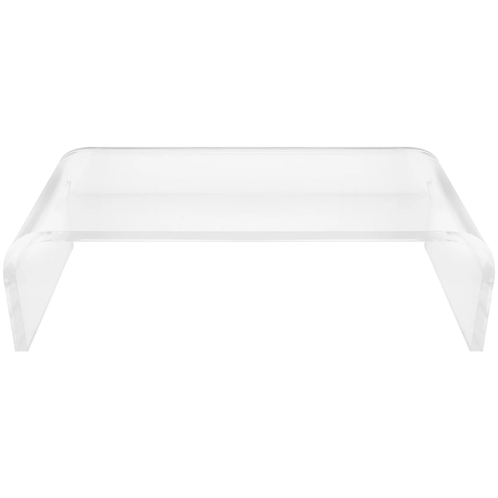 

Computer Heightened Shelf Acrylic Laptop Stand Monitor Clear Risers Display Stands for Tall Baby
