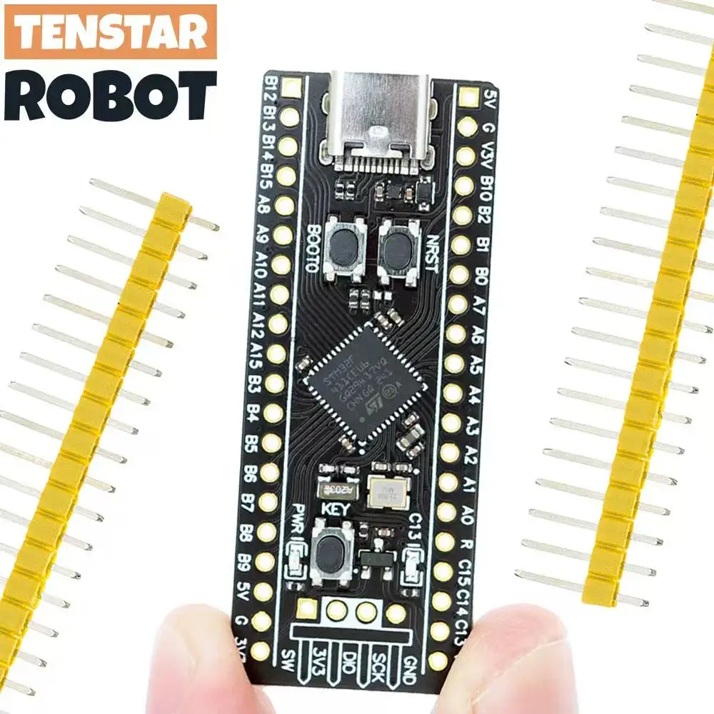TNESTAR STM32F411CEU6 مجلس التنمية STM32F411 الأساسية لوحة تركيبية STM32 لوحة تعليمية تطوير لميكروبيثون
