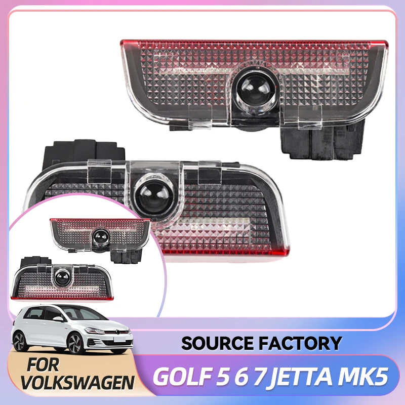 

Горячие антенны, светодиодные лампы для дверей автомобиля, аксессуары для украшения интерьера для VW Touareg 7P Passat B6 B7 B8 B9 Arteon Jetta MK5 MK6 MK