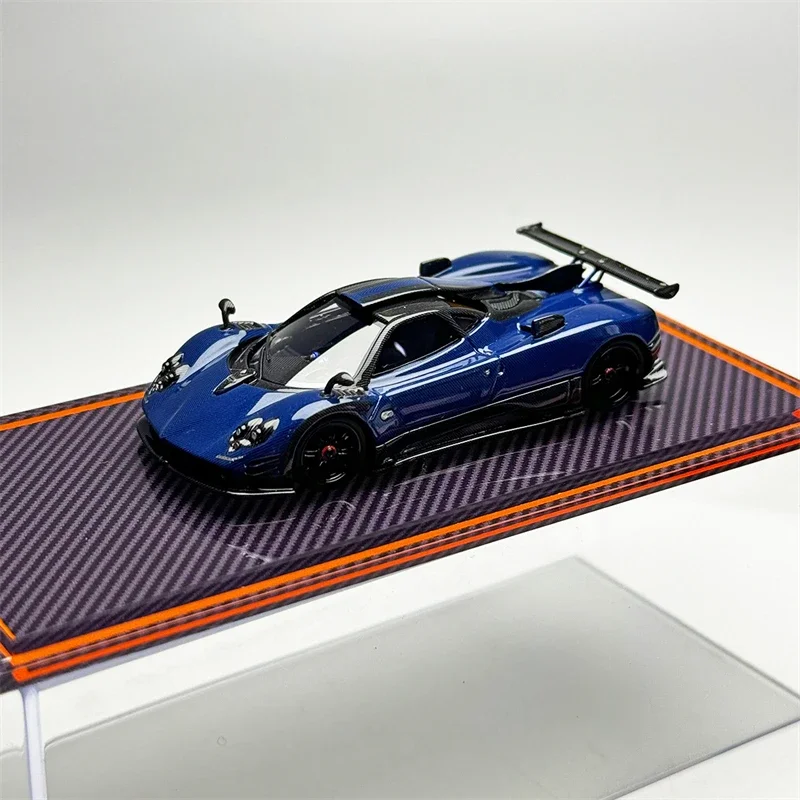 **Pre-order **U2 1:64 Pagani 760LH Blue/Black Carbon limited299 Model Car