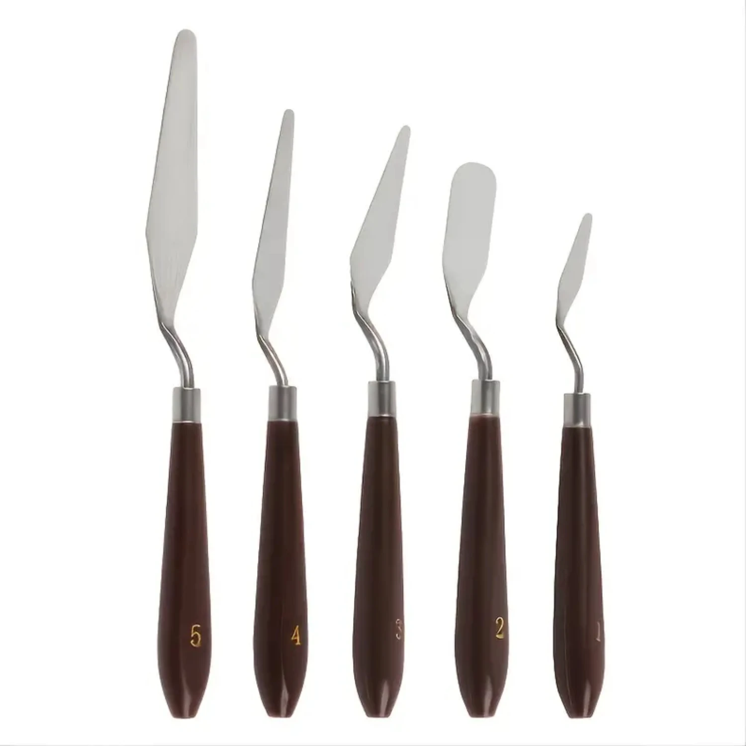 

5-Piece Essential Baking Tools Set with Cake and Buttercream Spatulas for Perfect Cake Decorating