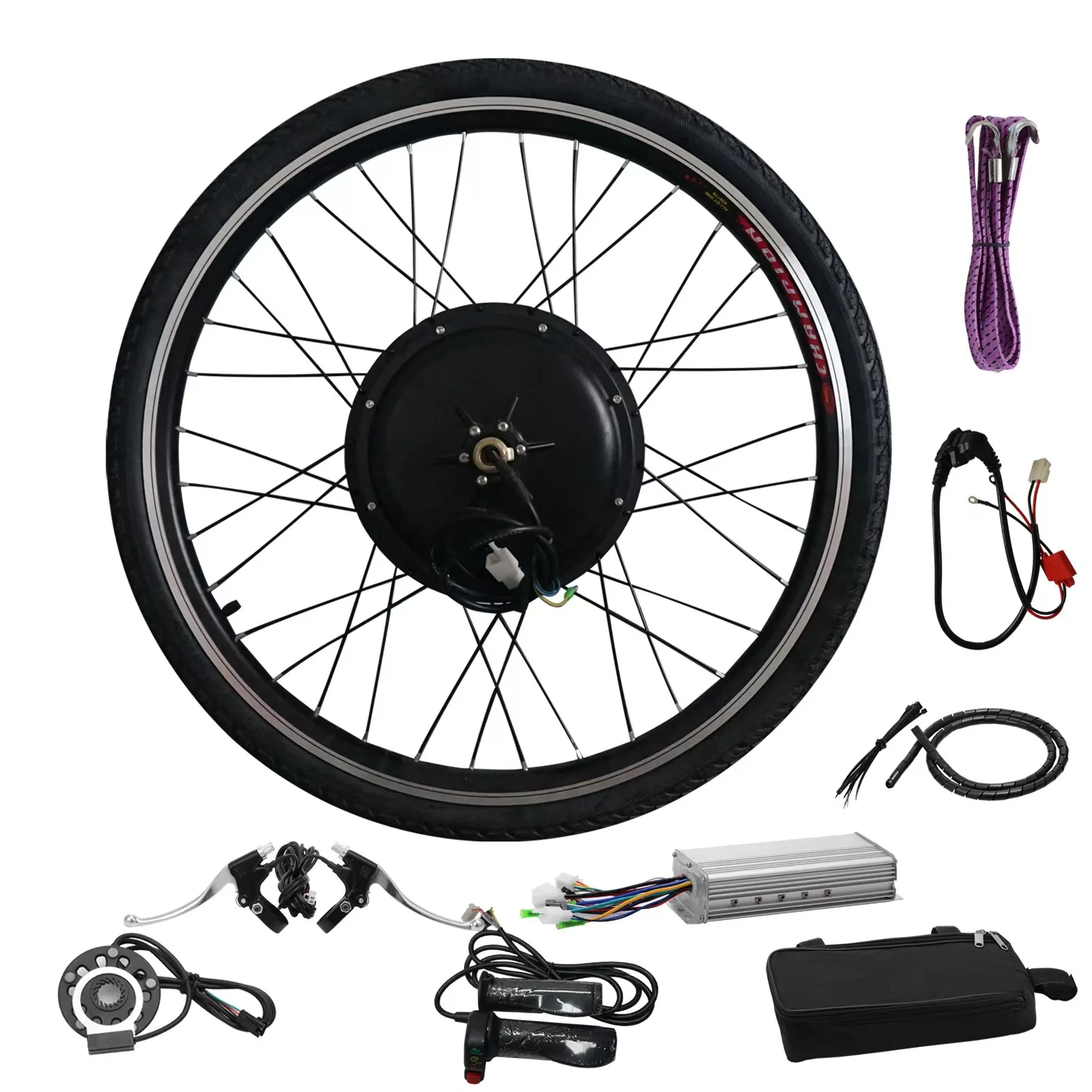 

Wheels 20/26 inch 700c 48v 1000W Ebike Ebike Bicycle Wheel Hub Part Motor Rear Conversion Kit 45a Sine Wave Dual Hall Controller