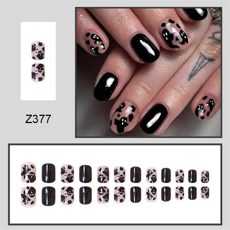 Duch Halloween Manicure akcesoria imprezowe wielokrotnego użytku ciekawe halloweenowe zdobienia paznokci duch Manicure do ozdabiania paznokci uroczy duch