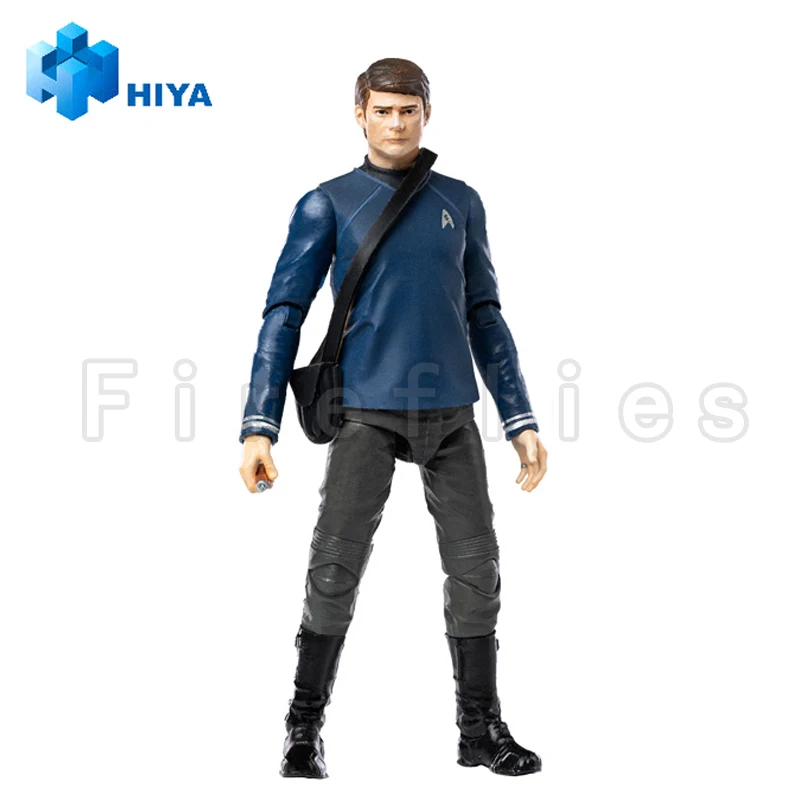 1/18 HIYA 3.75 cala figurka wykwintna Mini seria STAR TREK 2009 McCoy Anime Model zabawki darmowa wysyłka