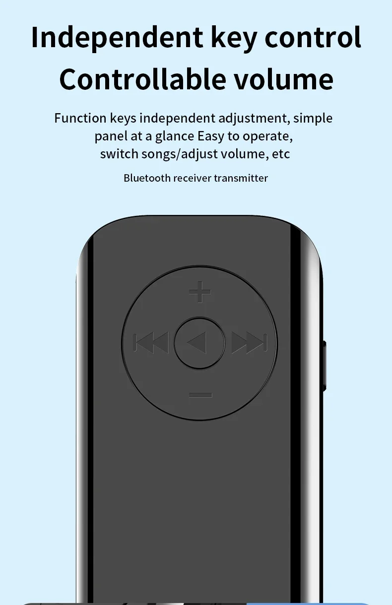 Auto Bluetooth 5,3 Audio Sender Empfänger 3,5mm Buchse mit drahtlosem PC Kopfhörer Stereo Wireless Adapter für TV-Flugzeuge verkabelt – Detail 13