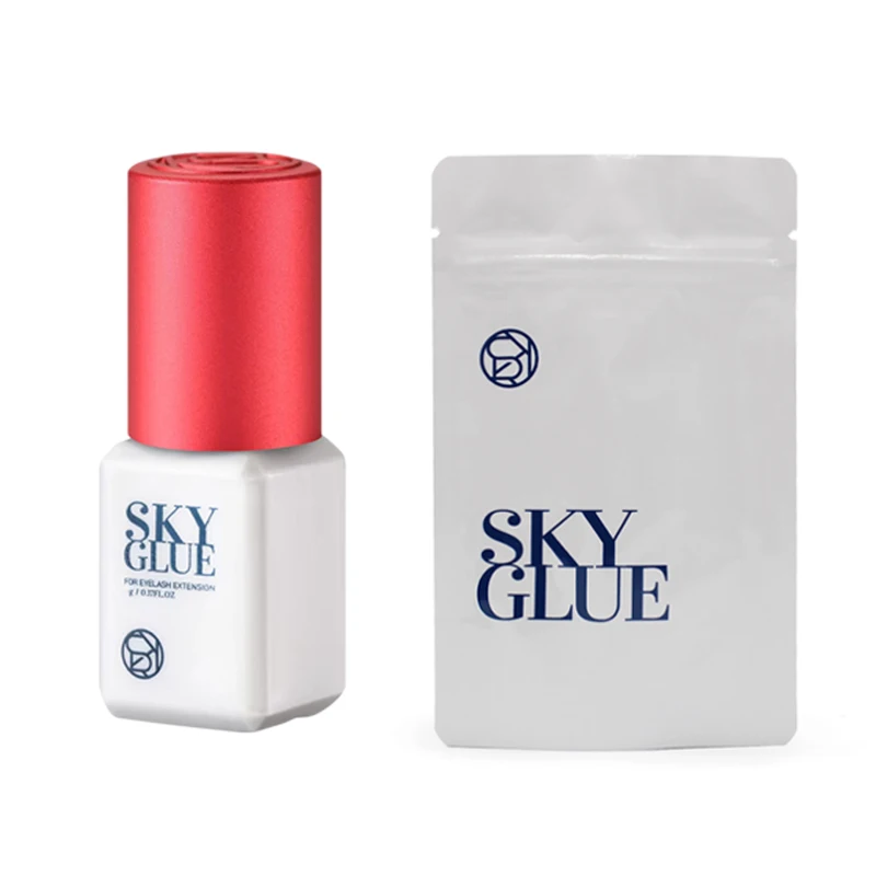 1Bottle SKY S+ Fake Eyelash Extension Glue 1s Fast Dry Time Long Lasting Makeup Tool Korea Beauty Lash Strong Adhesive Supplies