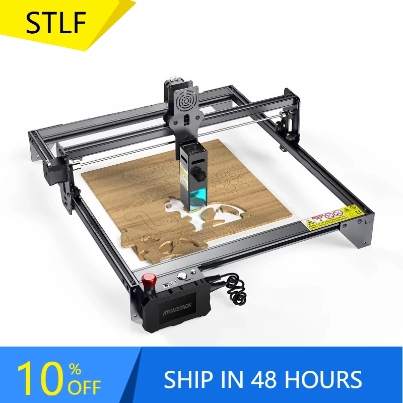 Xiangyin ATOMSTACK 50W X7Pro DIODE Graveur 410*400MM Desktop Cutter CNC DIY Graveermachines Voor hout