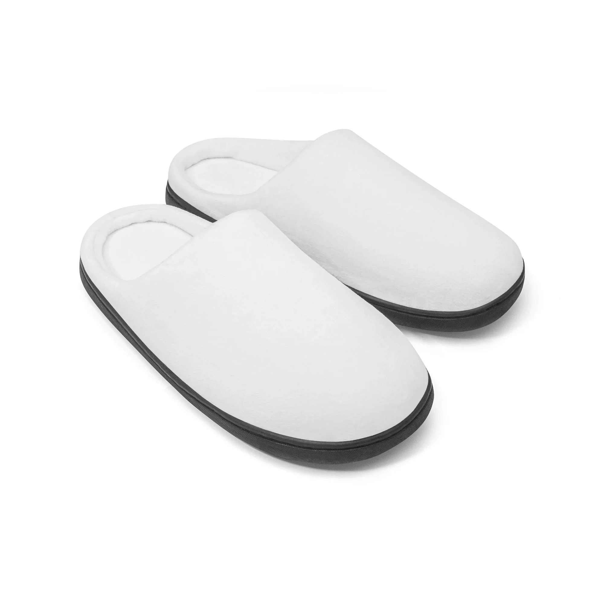 Customizable printed slippers, plush slippers, customizable logo image, text Gifts meetings, events, parties view 4