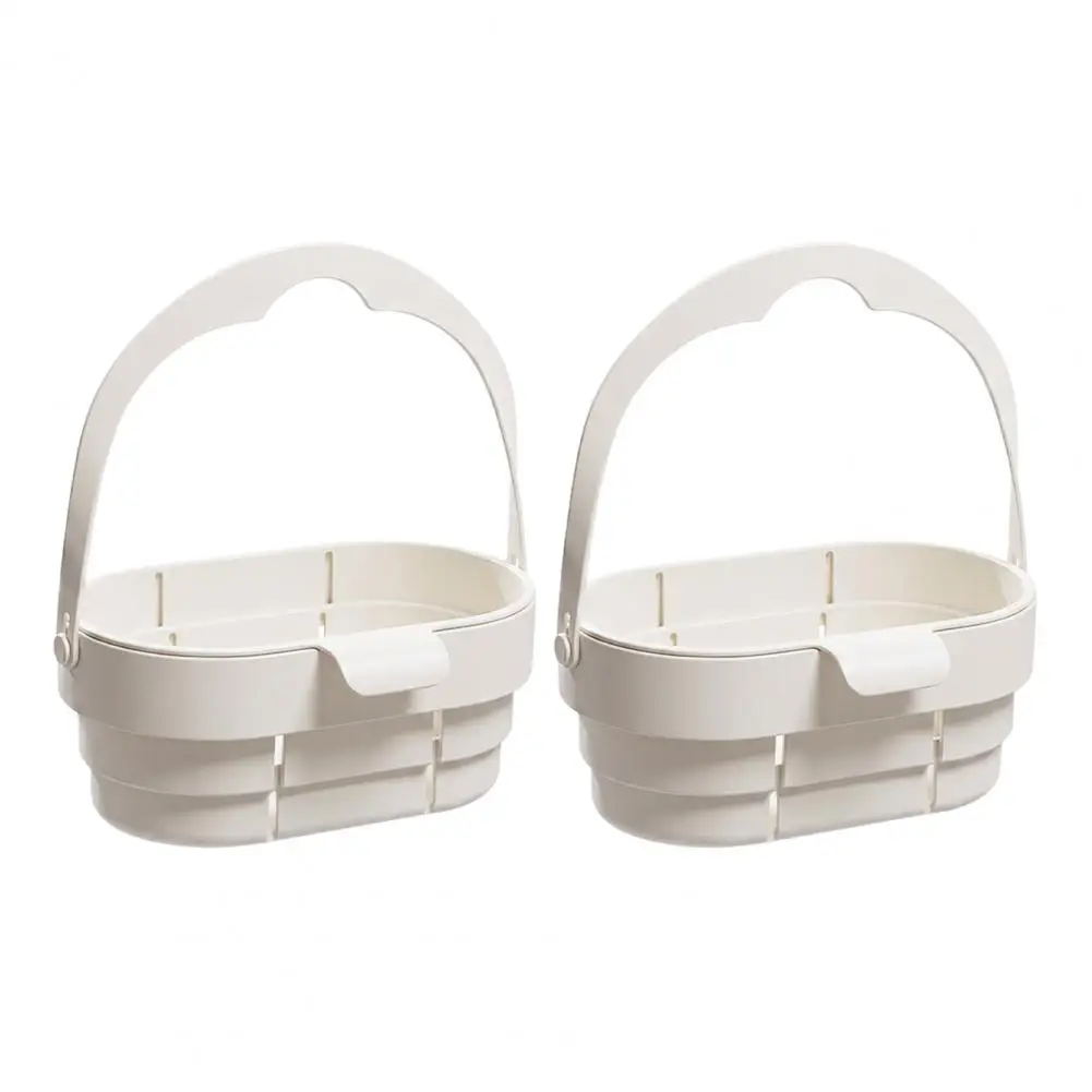 Gifts Push-type Kitchen Sink Filter Basket Anti-leakage Versatile Drain Bowl Separate Hanging Bag Grid Racks