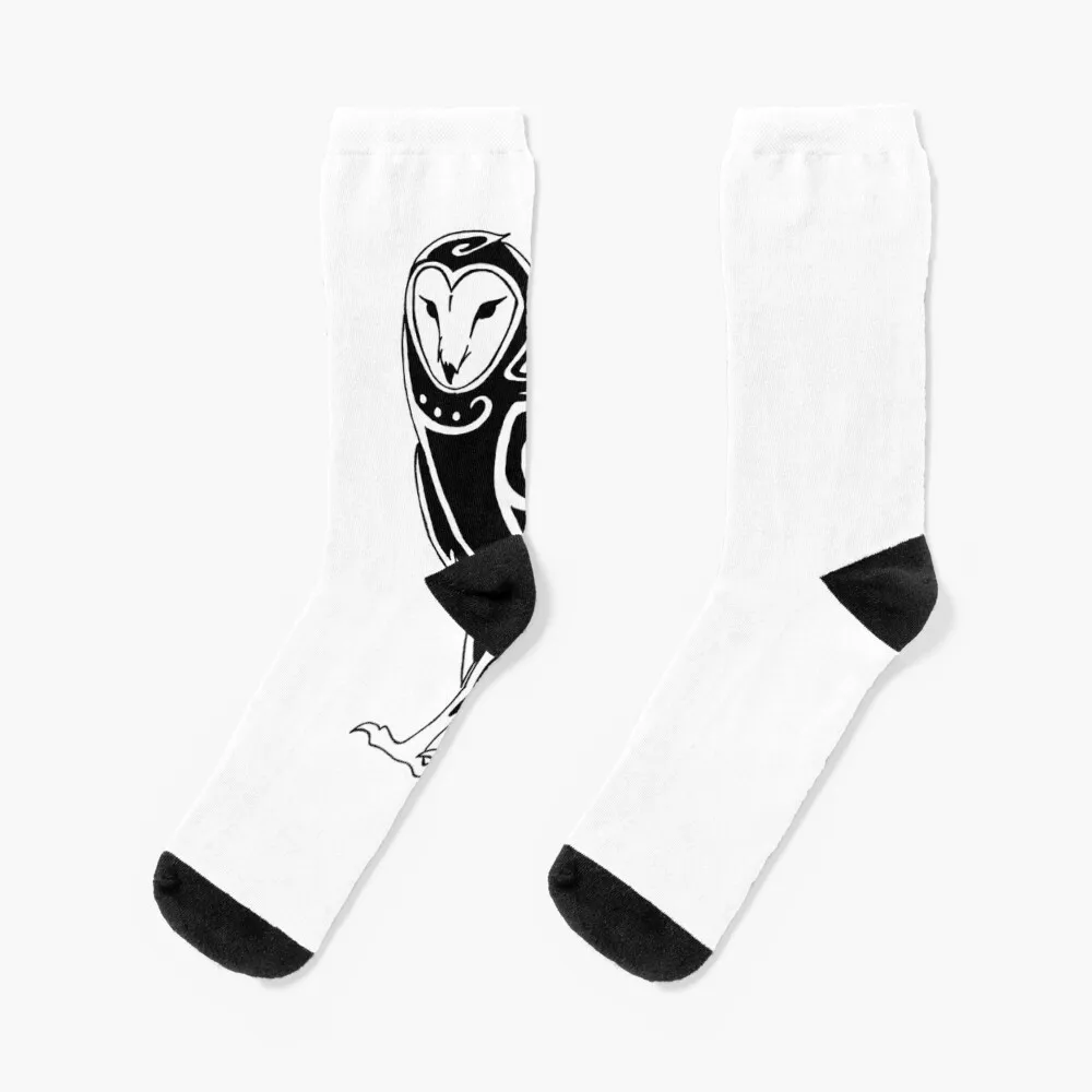 Celtic owl Socks hip hop New year's bright garter Socks Men Women's