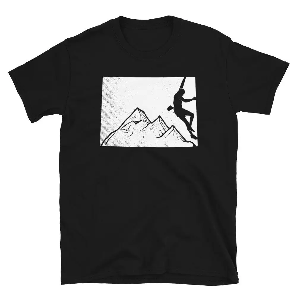 Colorado Rock Climbing T Shirt Mountain Tools Climber Cool Bouldering Mountaineering