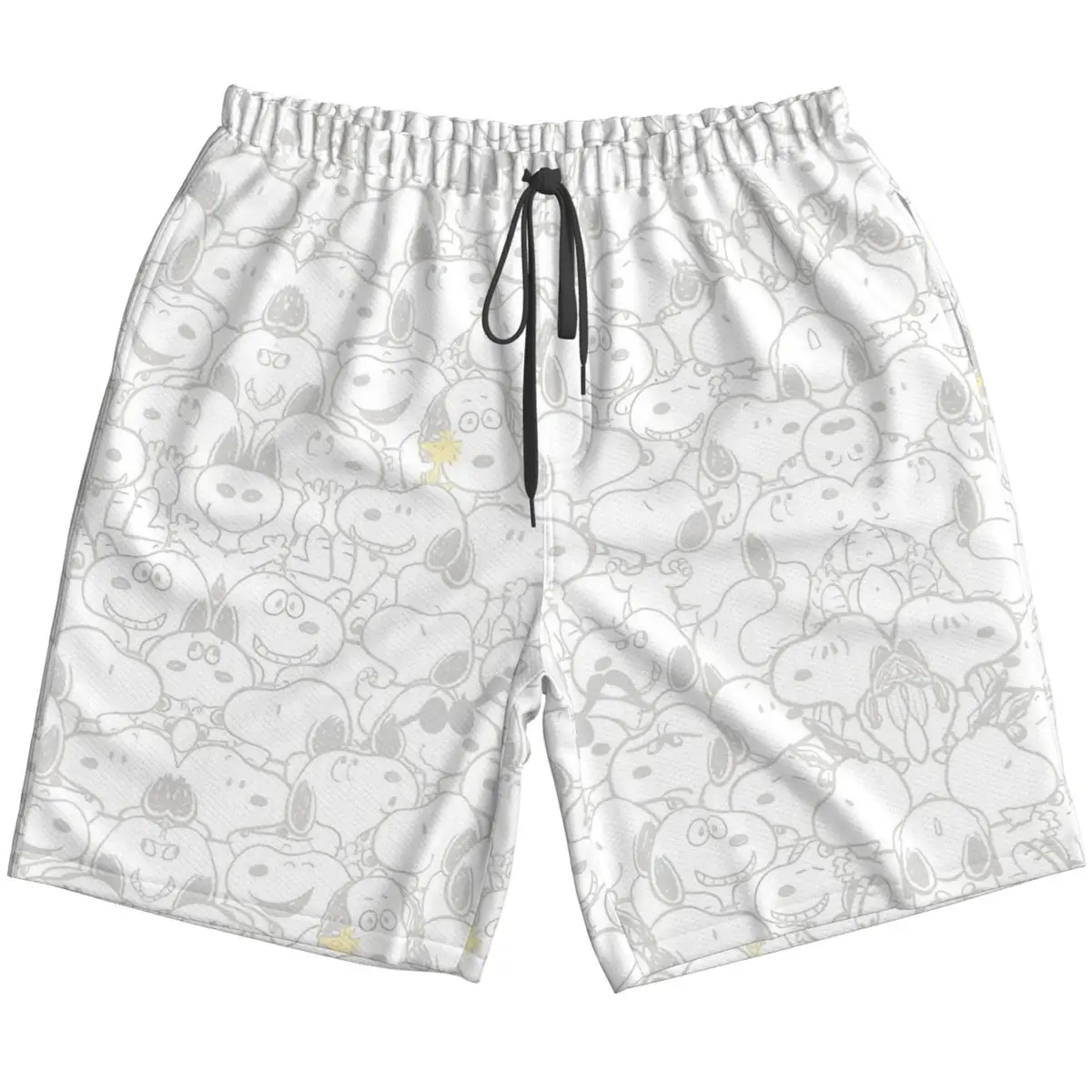 

Мужские плавки Snoopy с рисунком арахиса и комиксов, быстросохнущие пляжные шорты для покликания