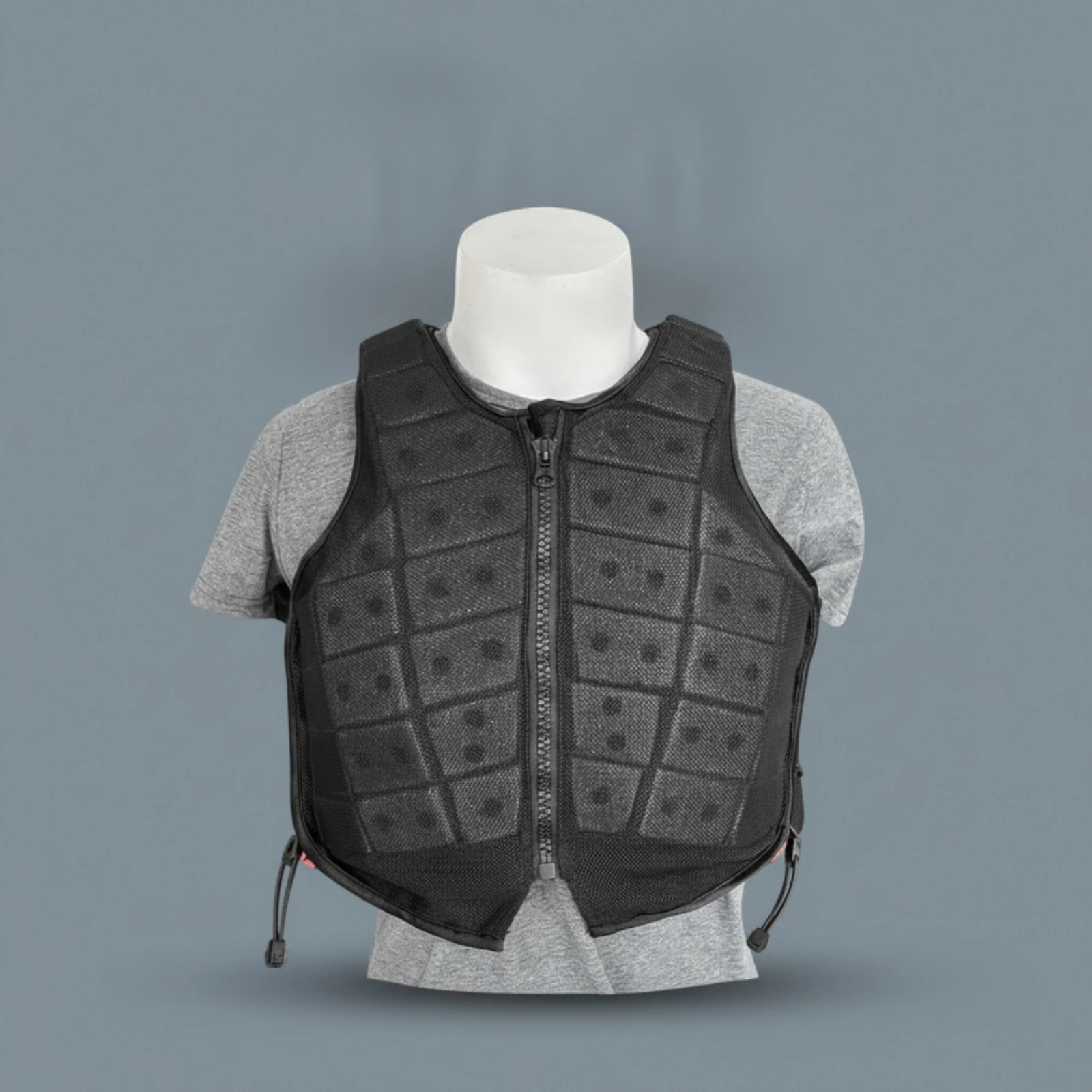 Equestrian Safety Vest Lightweight Riding Body Protector Shielding Riding Vest Sleeveless Adjustable Fit for Equestrians