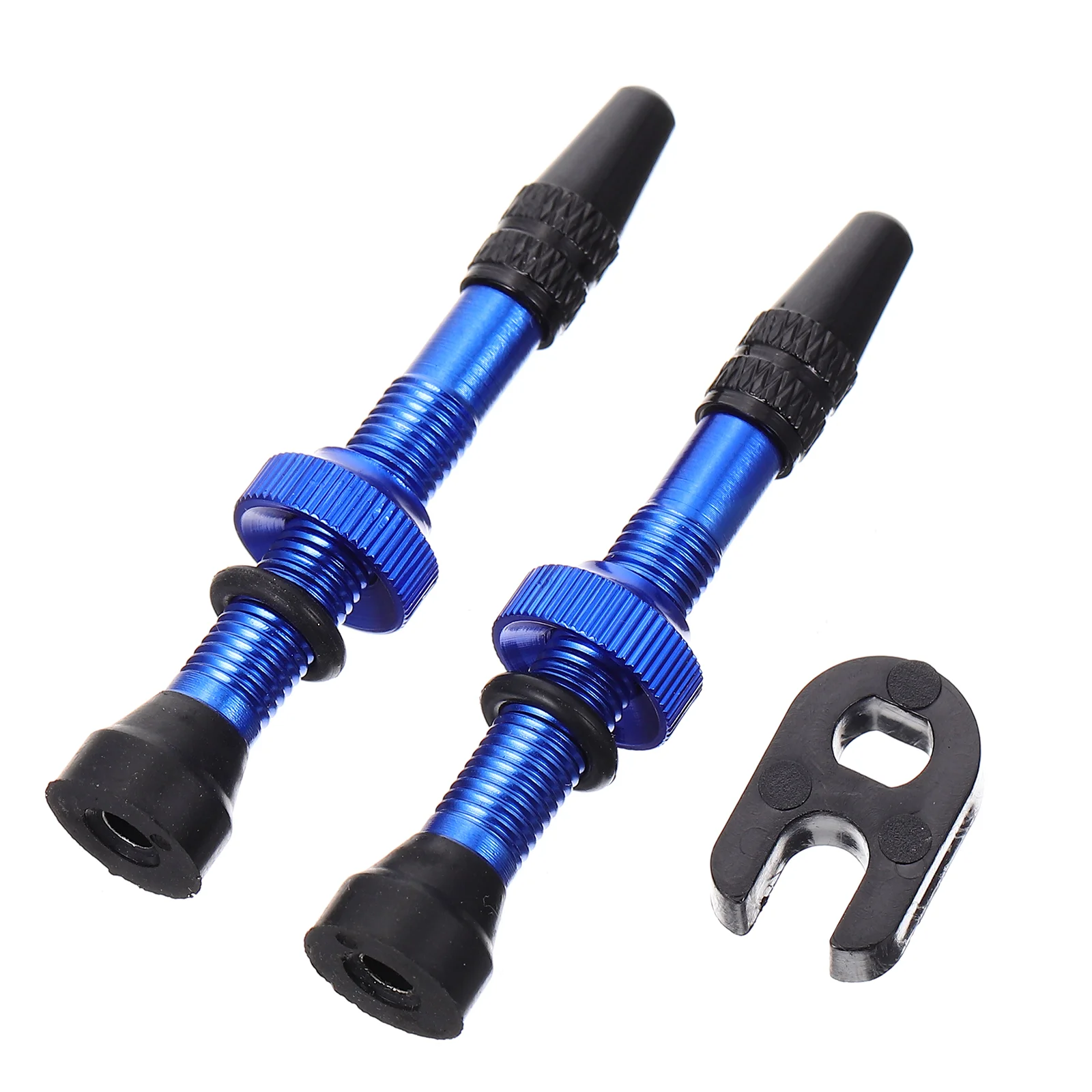 

Gas Nozzle Water-resistant Valves Replacement Bike Tire Stems Copper Core Upgrade Metal Aluminum Alloy Bicycles