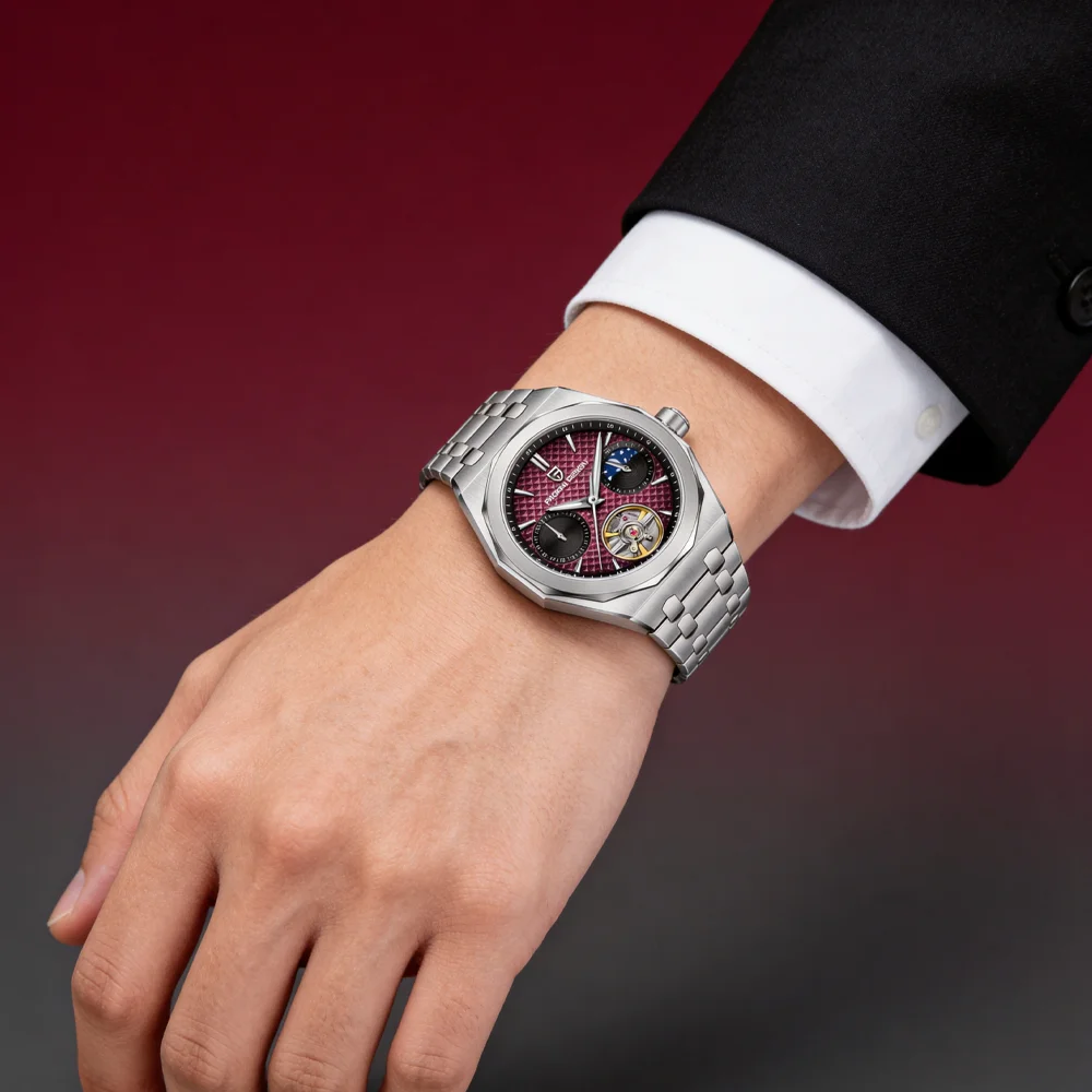파가니 디자인, 새로운 고급 남성용 시계, 자동 무브먼 - Automatic Pilot Watch 리뷰 및 가격