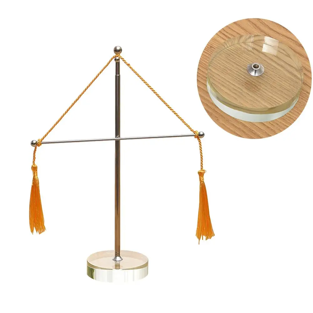 Telescoping Flag Pole Table Runner Desktop Holder Stainless Steel Accessories Office