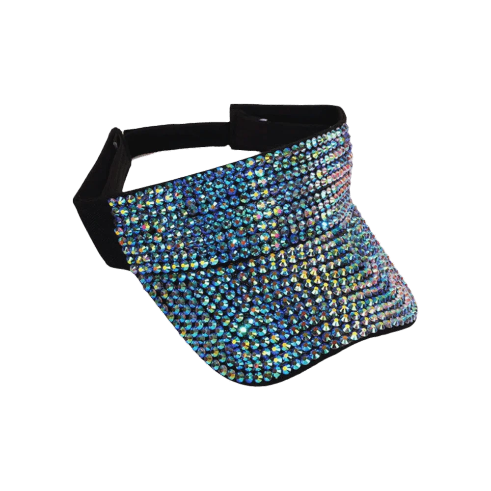 

Casual Rhinestone Women Hats Empty Top Adjustable Baseball Cap Sports Hat Summer Spring