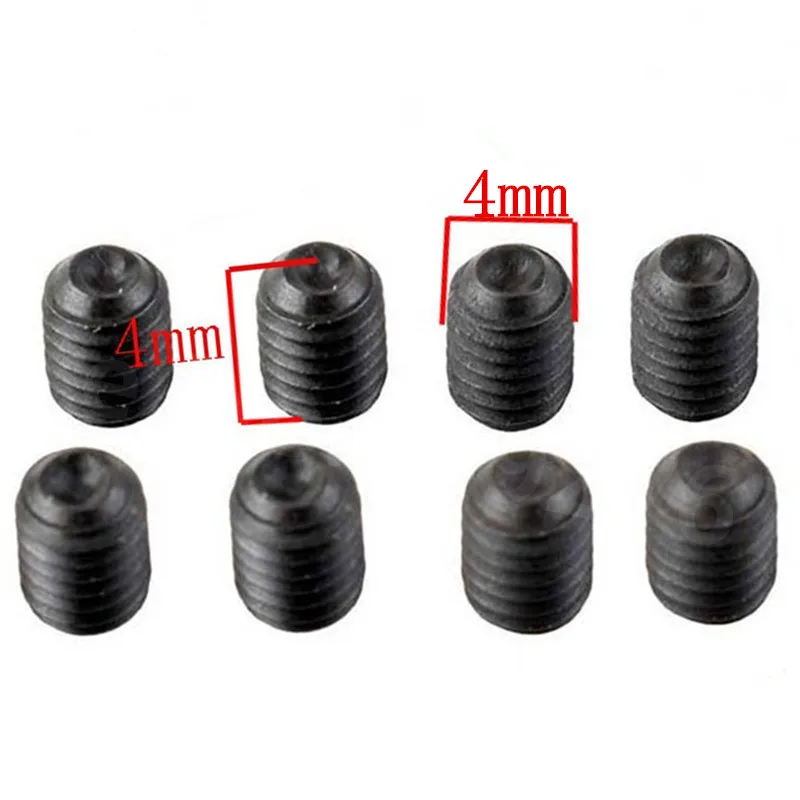 8Pcs RC Car HSP Parts 86081 M4*4 Grub Head Screws For 94180 94286 1/10 1/16 4WD Rock Crawler Monster Truck Pangolin KINGLINESS