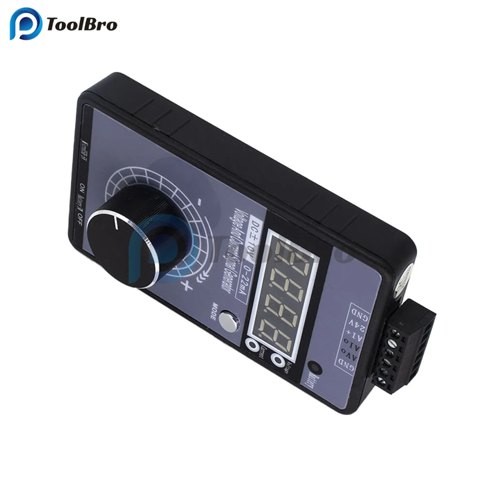 Imagem -05 - Simulador Atual da Tensão Ajustável Gerador do Sinal Fonte do Dissipador para o Transmissor 420ma 010v 05v Lb02g 0-22ma