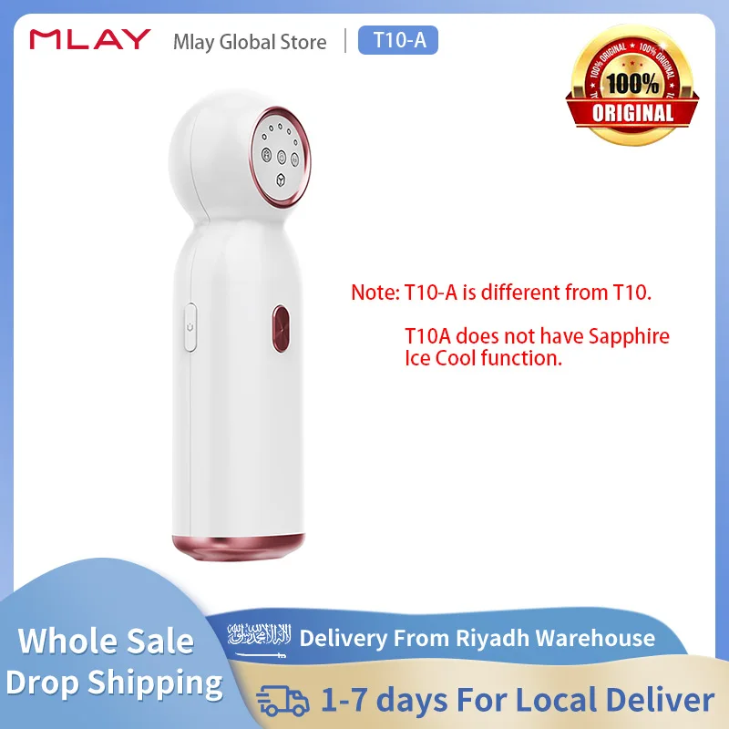 MLAY T10-A IPL Laser Hair Removal Machine With Disinfection Base Home Use IPL Laser Epilator For Women Men NO Sapphire Function