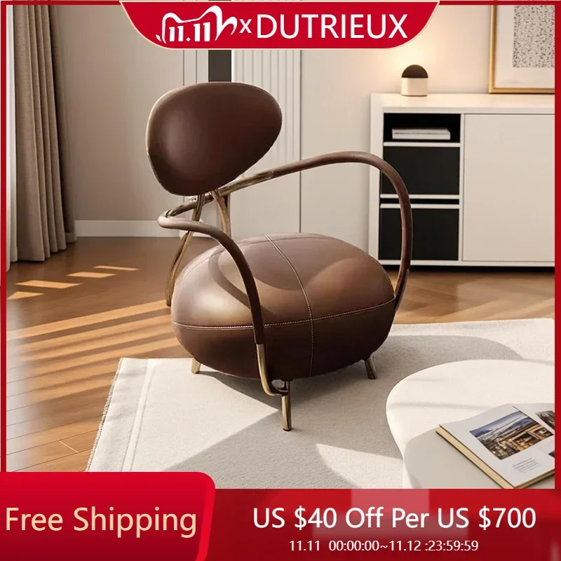 

Arm Salon Chairs Makeup Nordic Luxury Modern Reading Balcony Throne Designer Living Room Chairs Creative Fauteuil Home Decor