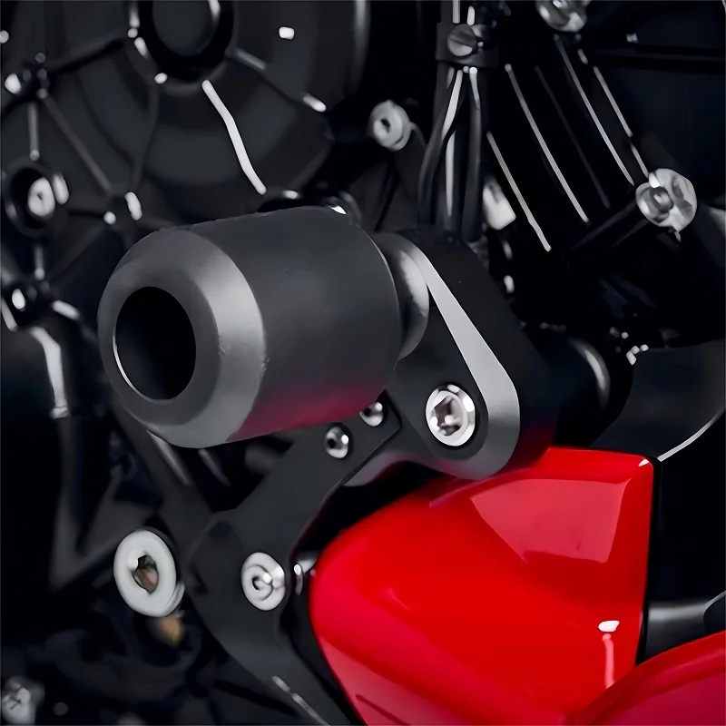 オートバイエンジン保護カバー Diavel V4 フレームスライダー クラッシュパッド 転倒保護ガード ドゥカティ Diavel V4 2023 2024+用