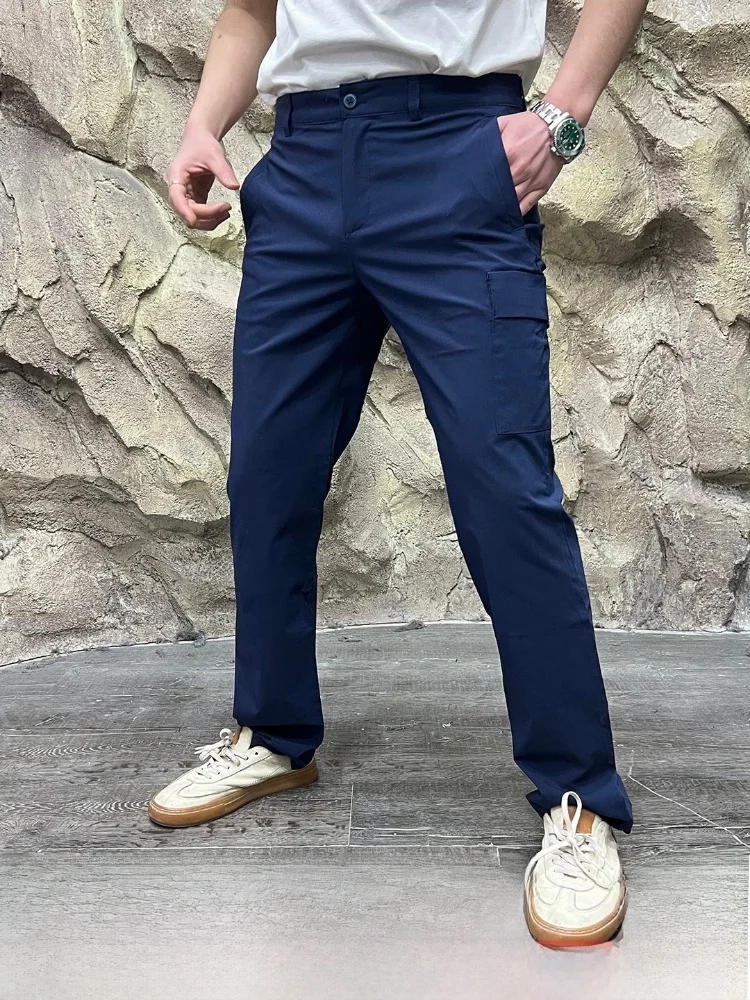 

Men's Outdoor Casual Pants Qui Dry Breathable 3D Tailoring Spring Summer New Arrival Polyester Nylon Spandex Blend