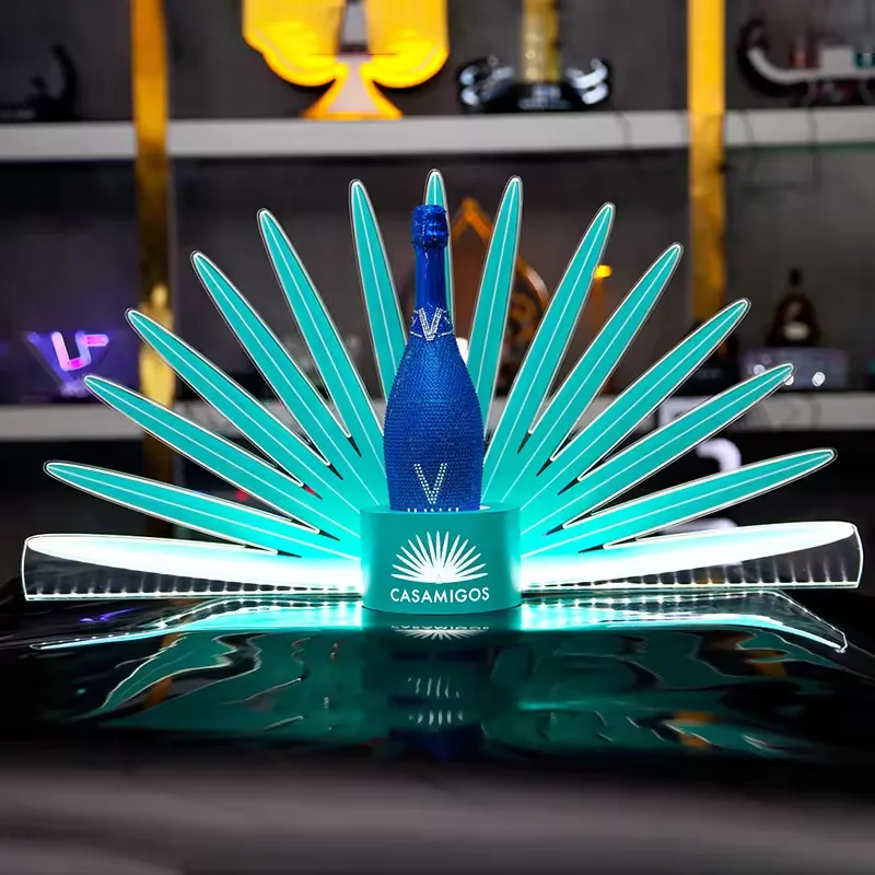 LED Bottle Glorifier One Bottle Presenter Glorifer Display Casamigo