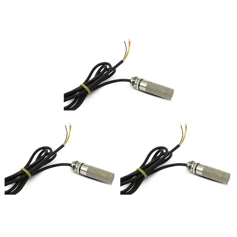 

ABRB-3X DC5-28V RS485 Temperature And Humidity Transmitter Modbus XY-MD03 Collector Temperature And Humidity -Metal Head