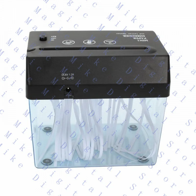 

UU Paper Shredder A6 Paper Cutter Mini Electric Shredder Battery Powered/USB Charge