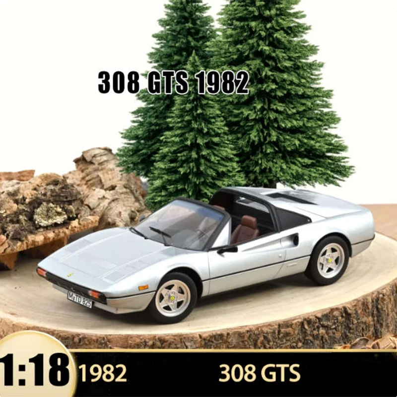 

Коллекционная модель спортивного автомобиля NOREV 1:18, 1982 308 GTS QV, двухместный кабриолет, имитация, литая под давлением, статическая, для демонстрации, подарок