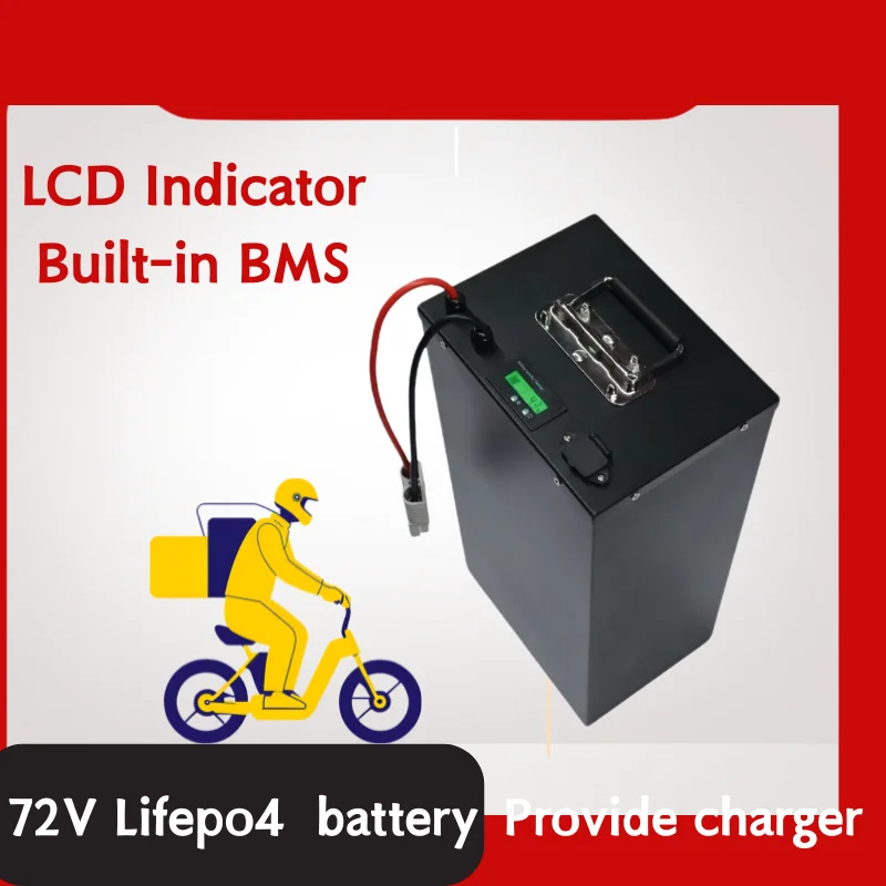 

72V 20ah 40ah 60ah 80ah 100ah 120ah 150ah 180ah lifepo4 lithium battery BMS for 500W 800W 1000W 1500W 2000W 3000W Vehicle