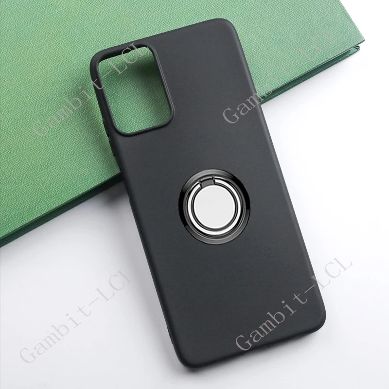 For Motorola Moto G Play Stylus Power 5G 2024 GPlay GPower GStylus Back Ring Holder Bracket Phone Case Smartphone TPU Soft Cover