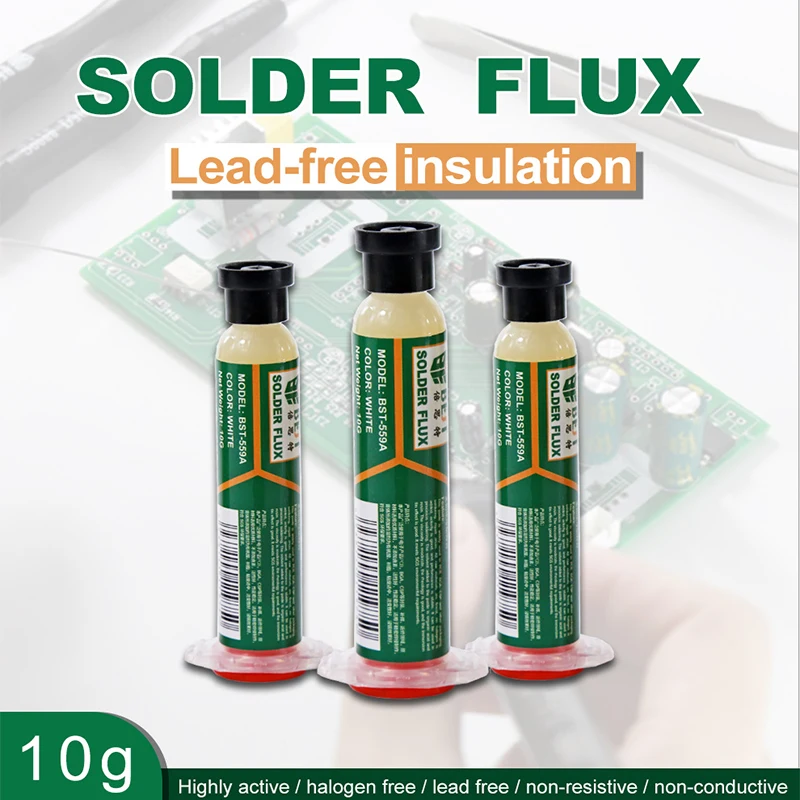 Soldering paste soldering oil lead-free halogen-free 559A flux high-purity rosin mobile phone maintenance maintenance welding