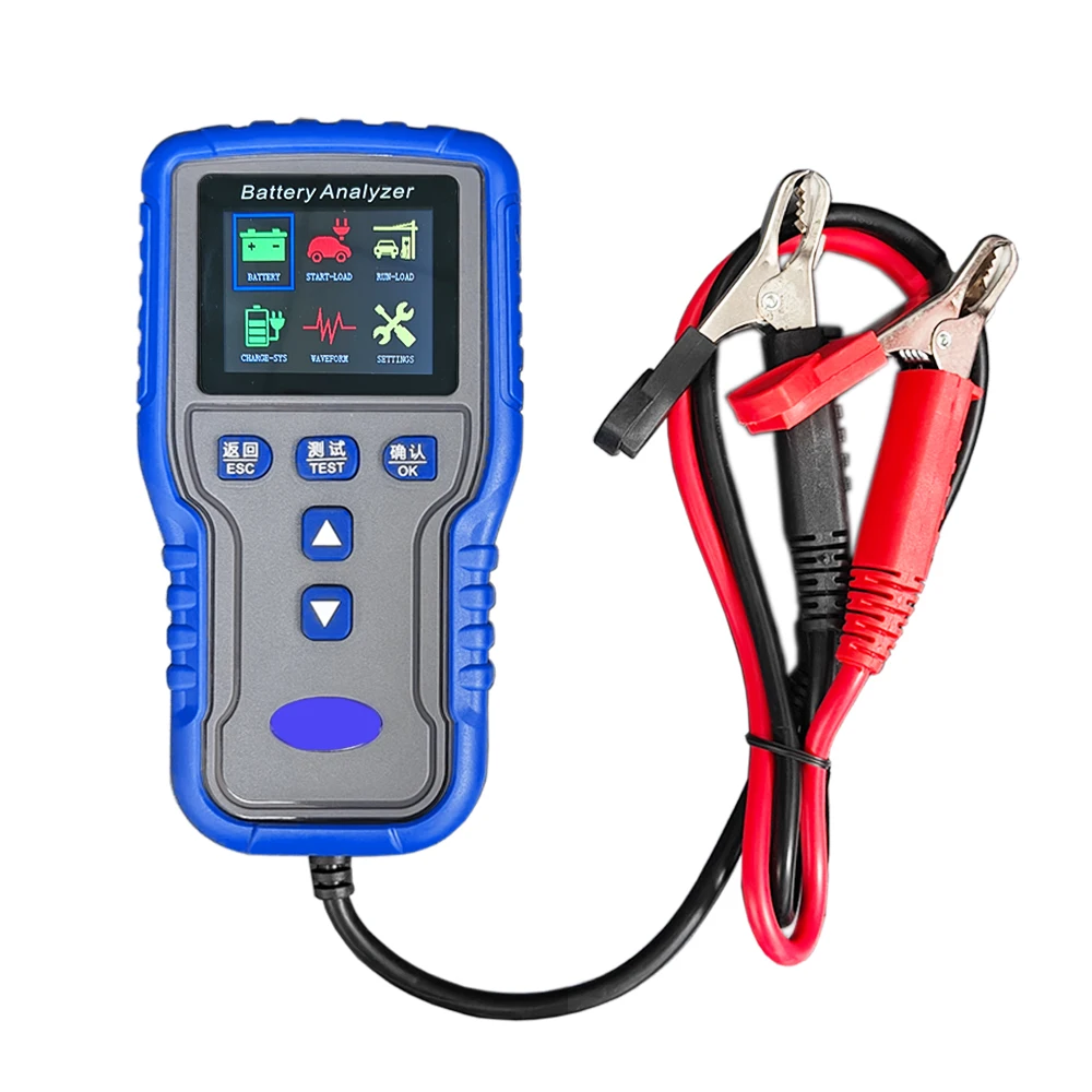 wholesale 12V 24V Car Motorcycle Digital Car Battery Analyzer Tester Starting System 100-2000CCA Load Tester Color TM2020A