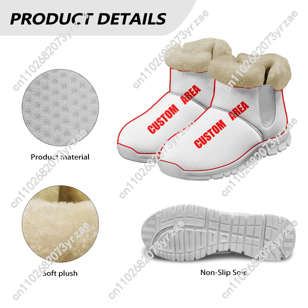 Step Brothers Warm Boot Mens Womens Teentager Shoe Outdoor High Quality Personalized Fashion Lightweight Sneaker Custom Shoes