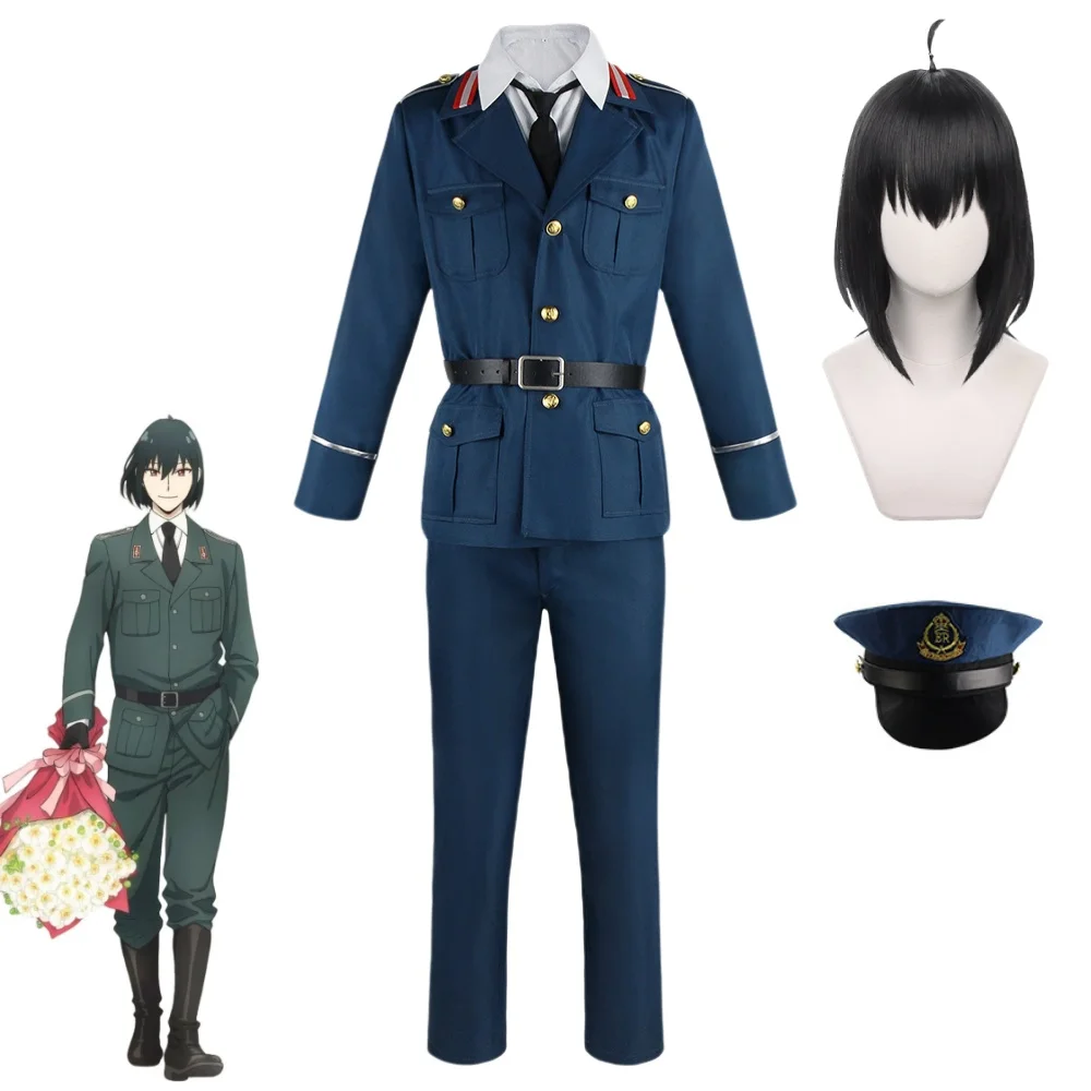 

Yuri Briar Cosplay Anime Second Lieutenant Uniform Costume Wig