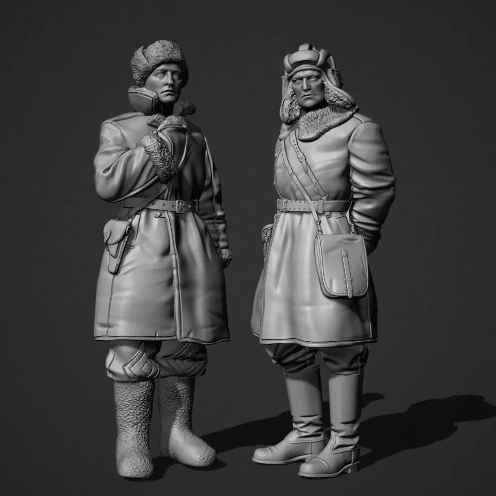 

1/35 Resin Model Figure GK， Unassembled and unpainted kit
