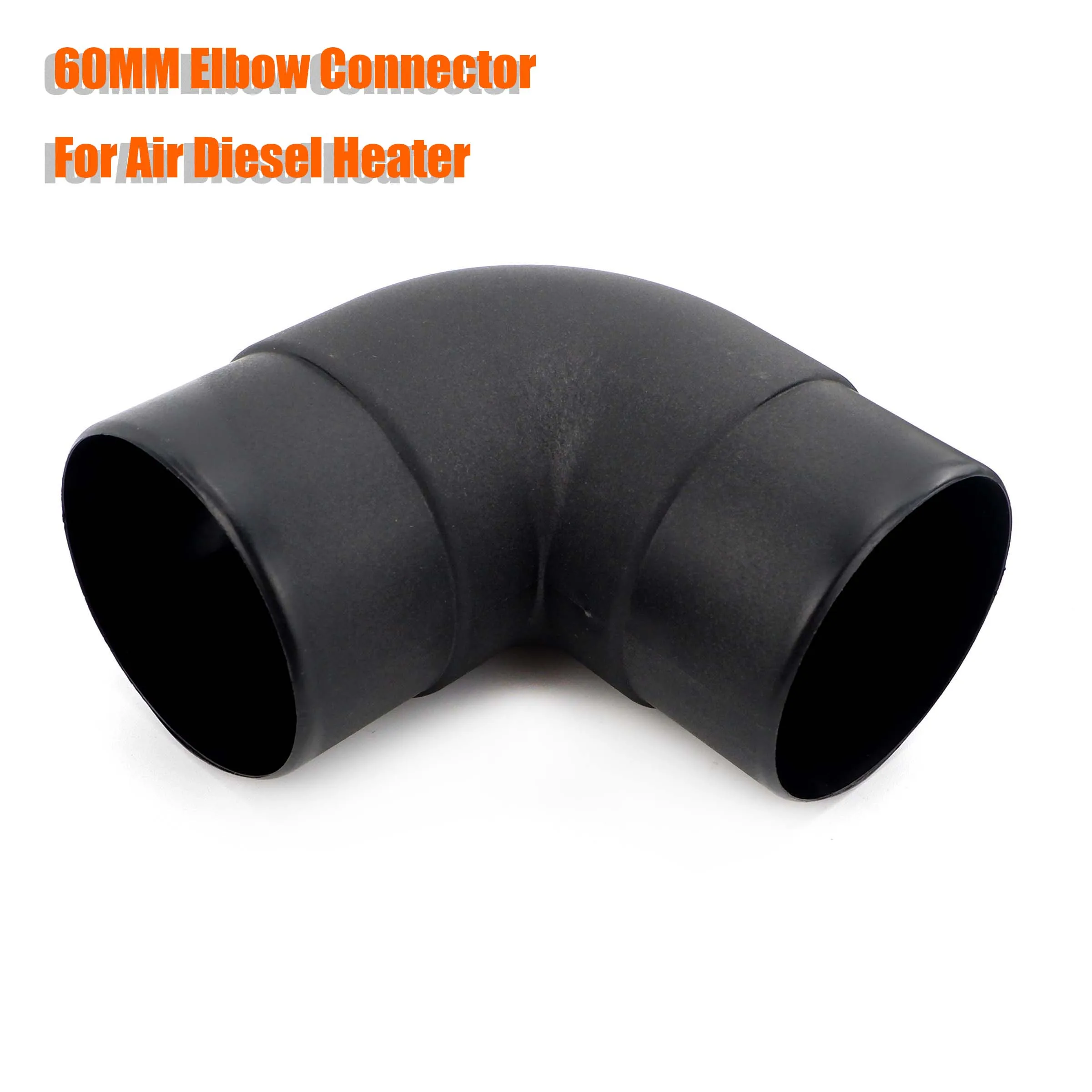 Air Vent Outlet Diesel Heater L - 60MM Piece Elbow Bend Ducting Pipe Exhaust Connector For Car Truck Camper