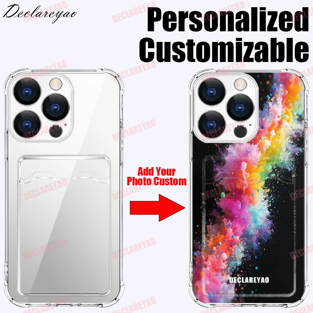 

Персонализированный настраиваемый чехол для фотографий своими руками для iPhone 17 Air 16 Pro Max 16e 15 Plus 14 13 12 11 X XS XR 7 8 SE 2022 Чехлы